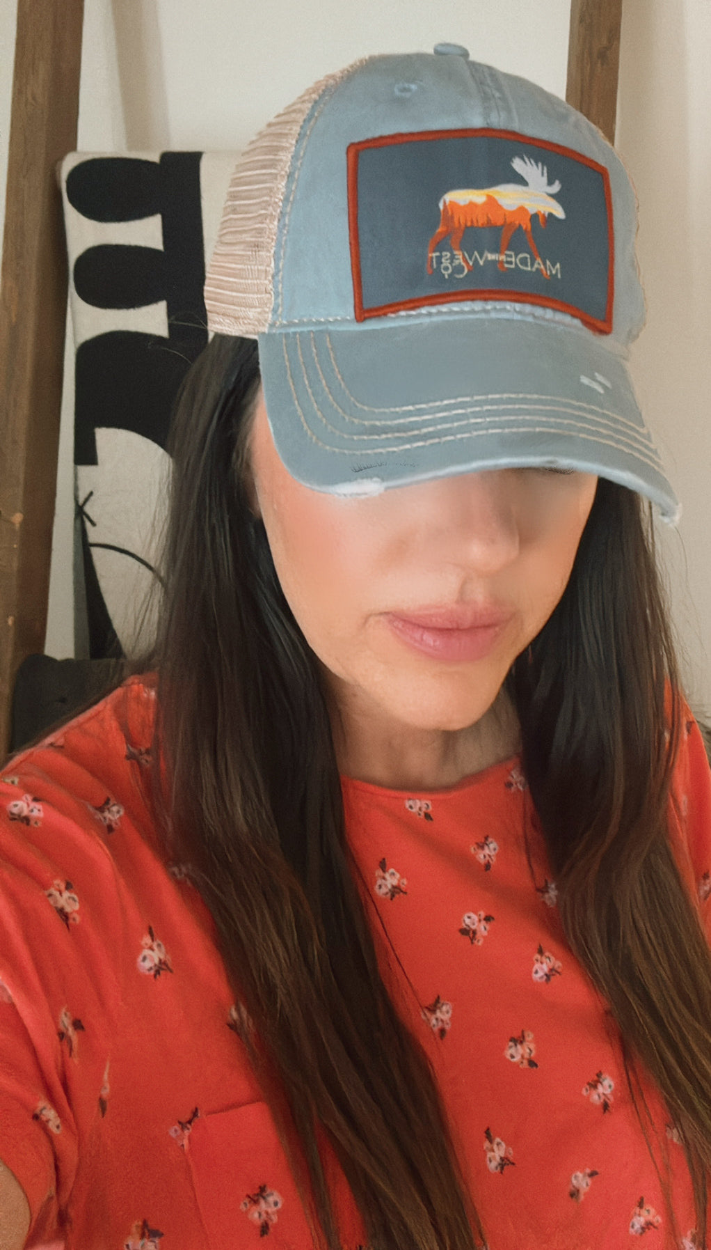 Distressed Sage Hat - Wildflower Adam’s Fly