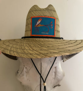 Richardson Waterman Straw Hat - Wildflower Adam’s Fly Patch
