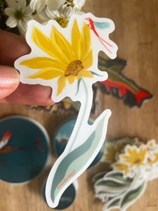 Mayfly Arrowleaf Balsamroot Sticker