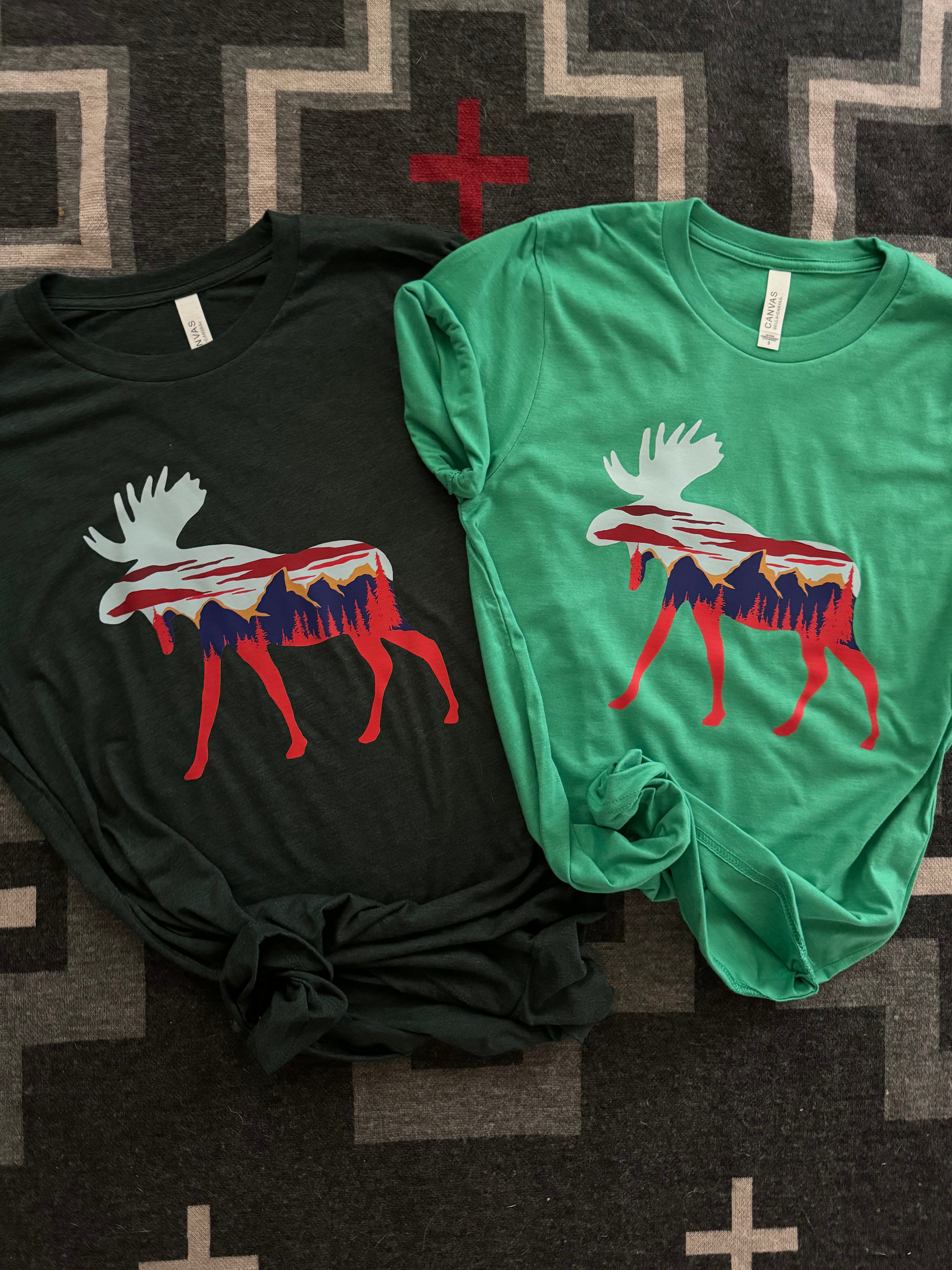 Teton Moose Tee