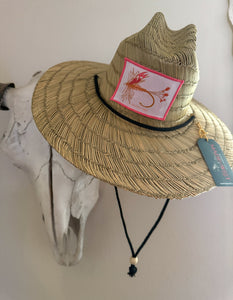 Richardson Waterman Straw Hat - Wildflower Adam’s Fly Patch