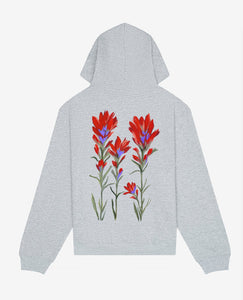 PRE-ORDER Hand Painted Indian Paintbrush Hoodie
