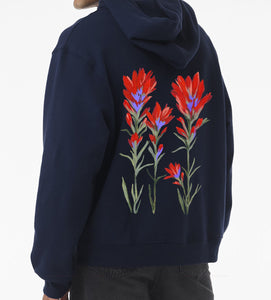 PRE-ORDER Hand Painted Indian Paintbrush Hoodie