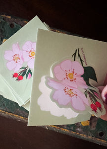 Wild Rose Sticker