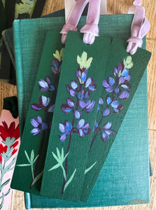 Hand Painted Wood Bookmarks