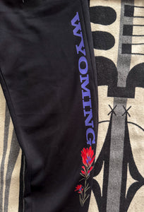 PRE-ORDER Hand Painted Indian Paintbrush Joggers