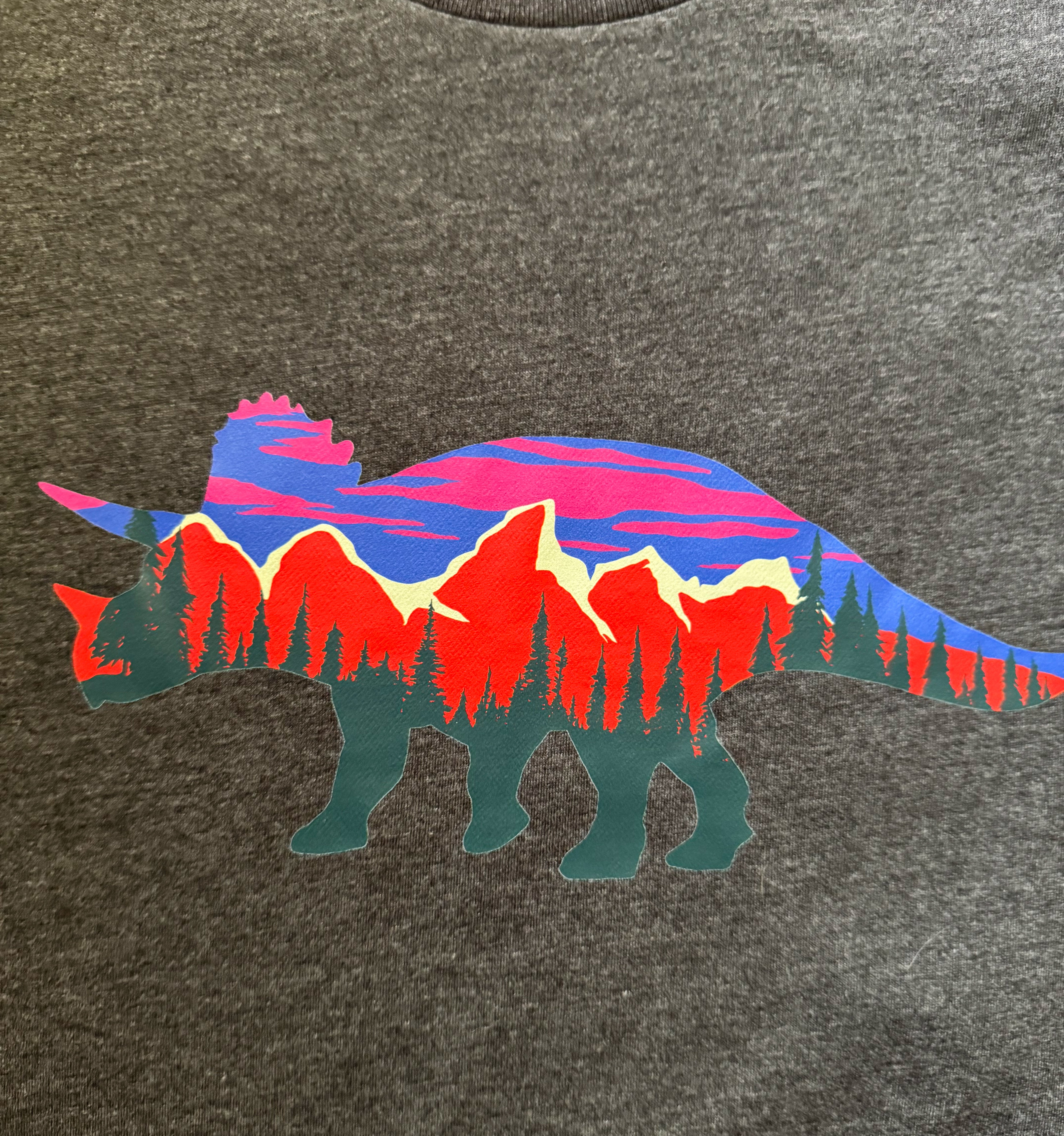 Teton Triceratops Tee