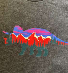 Teton Triceratops Tee