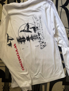 Wood Duck Landscape Long Sleeve
