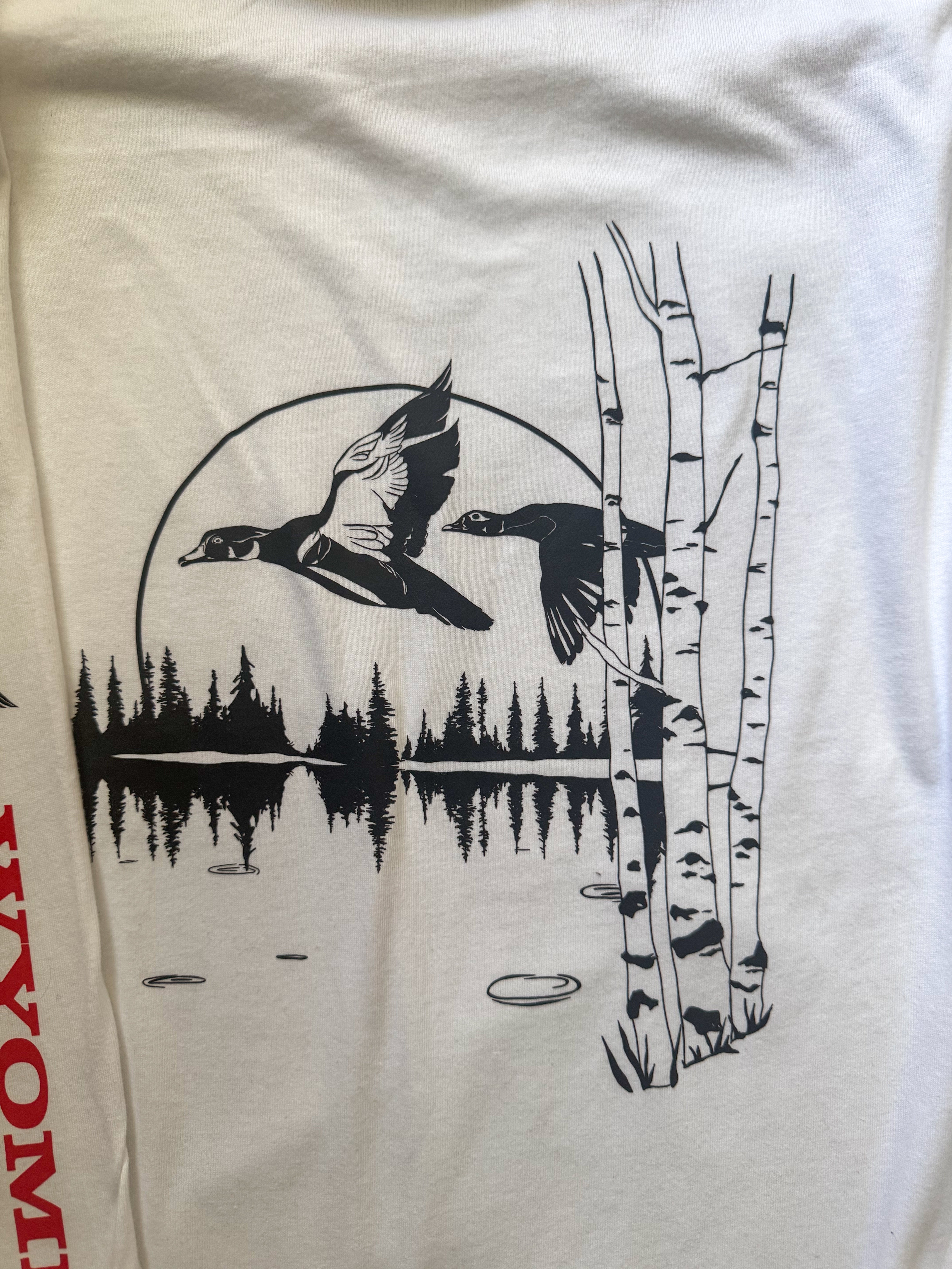 Wood Duck Landscape Long Sleeve