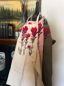 Indian Paintbrush Apron