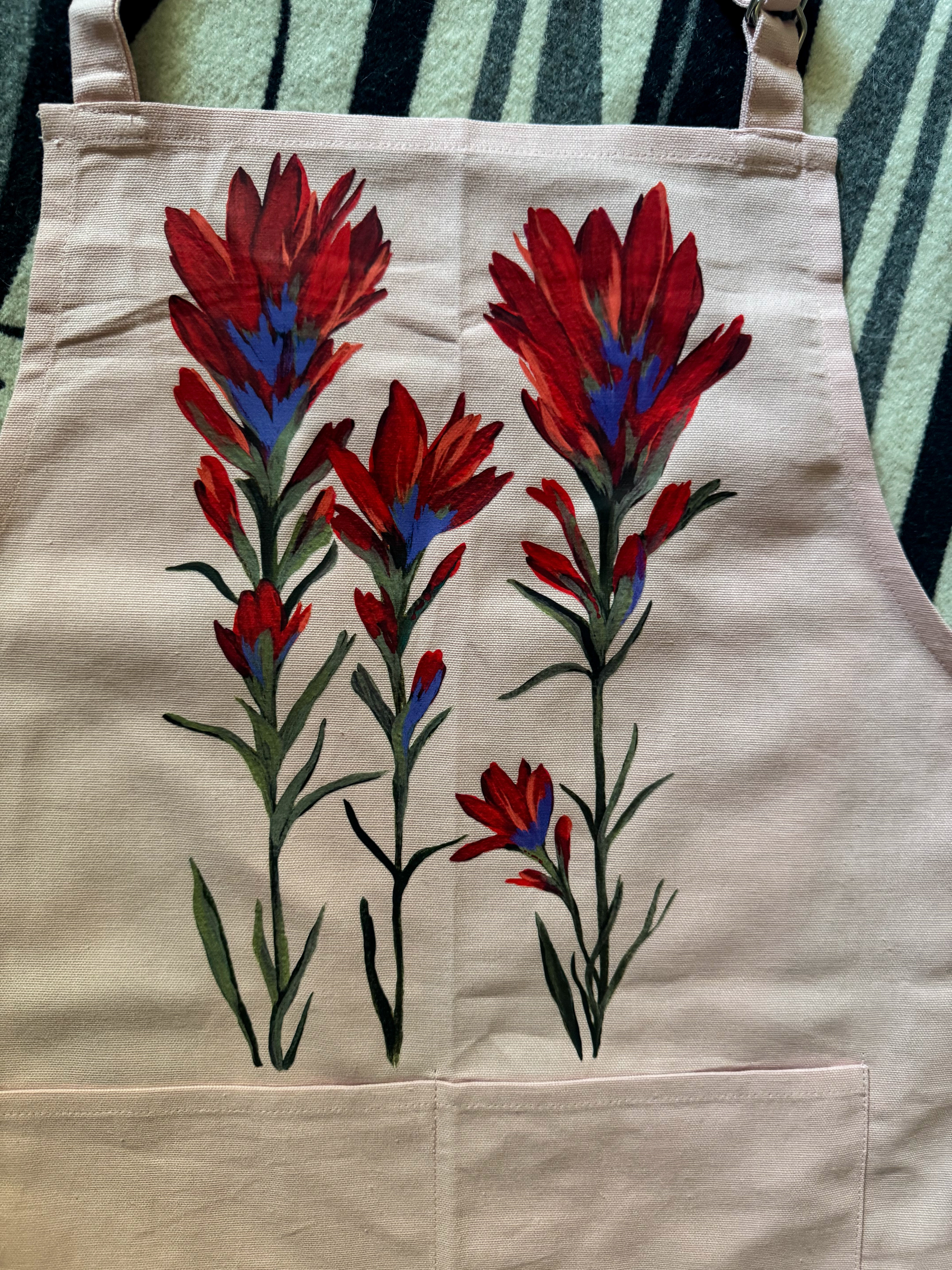 Indian Paintbrush Apron