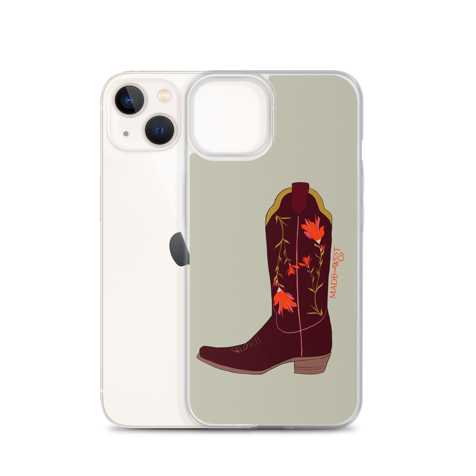 Sierra Cowgirl Boot Case for iPhone®