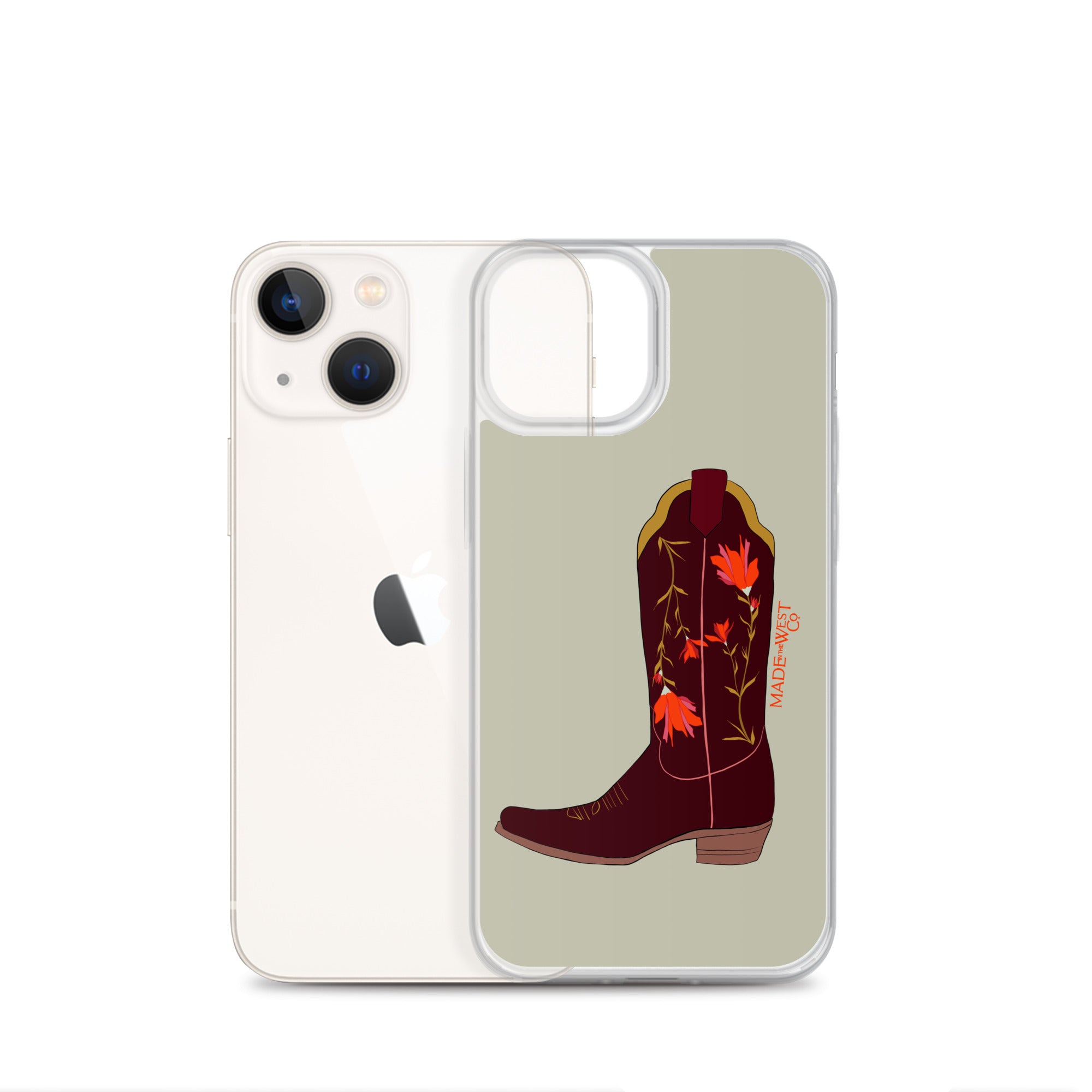 Sierra Cowgirl Boot Case for iPhone®
