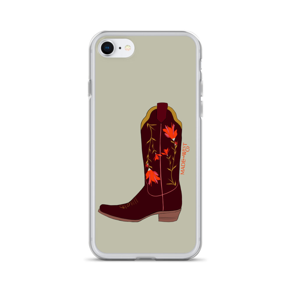 Sierra Cowgirl Boot Case for iPhone®