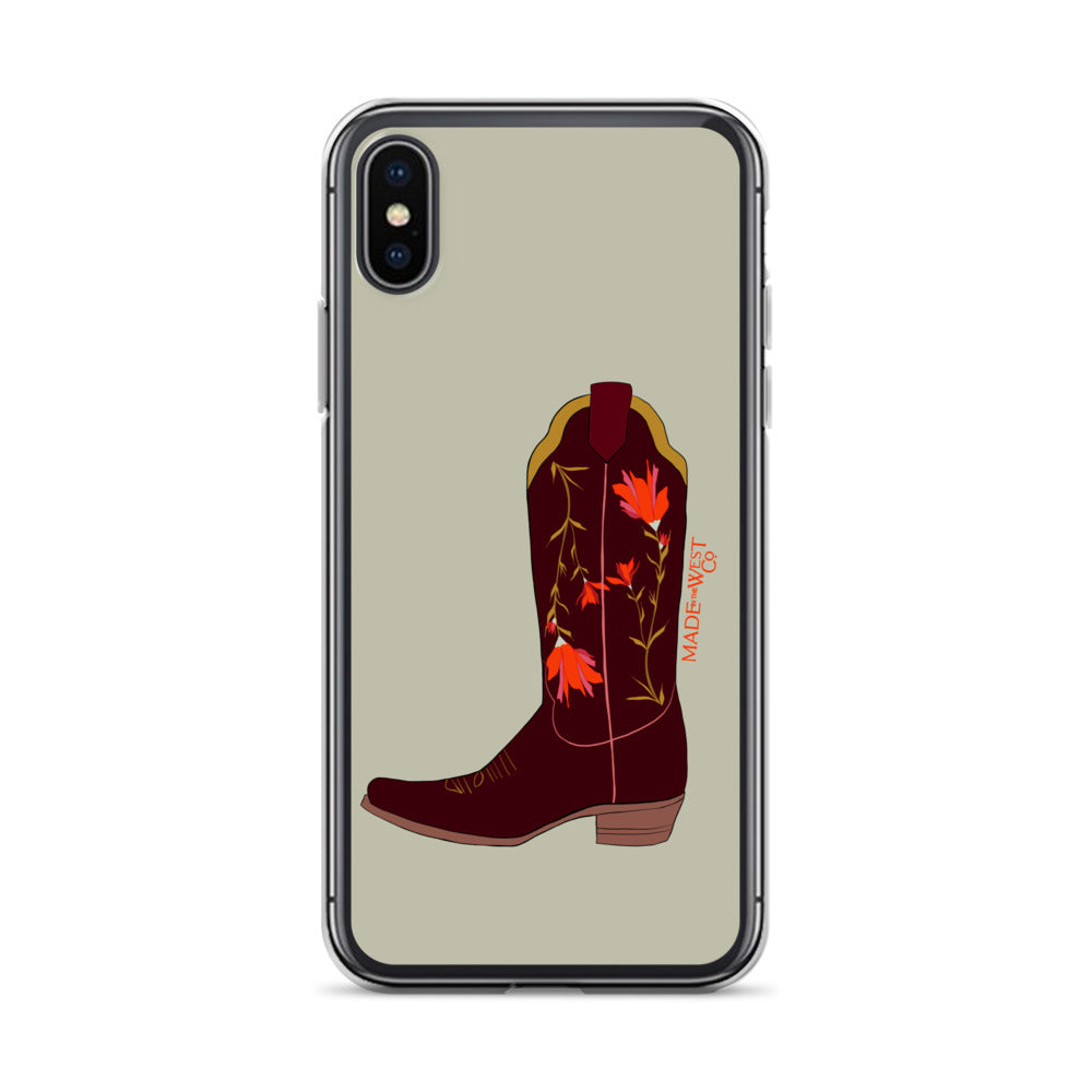 Sierra Cowgirl Boot Case for iPhone®