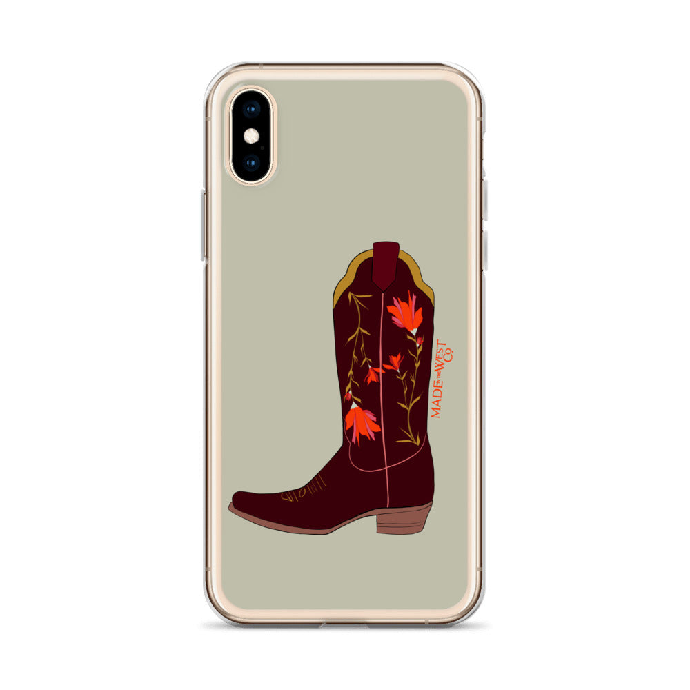 Sierra Cowgirl Boot Case for iPhone®