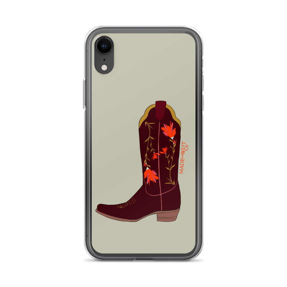 Sierra Cowgirl Boot Case for iPhone®