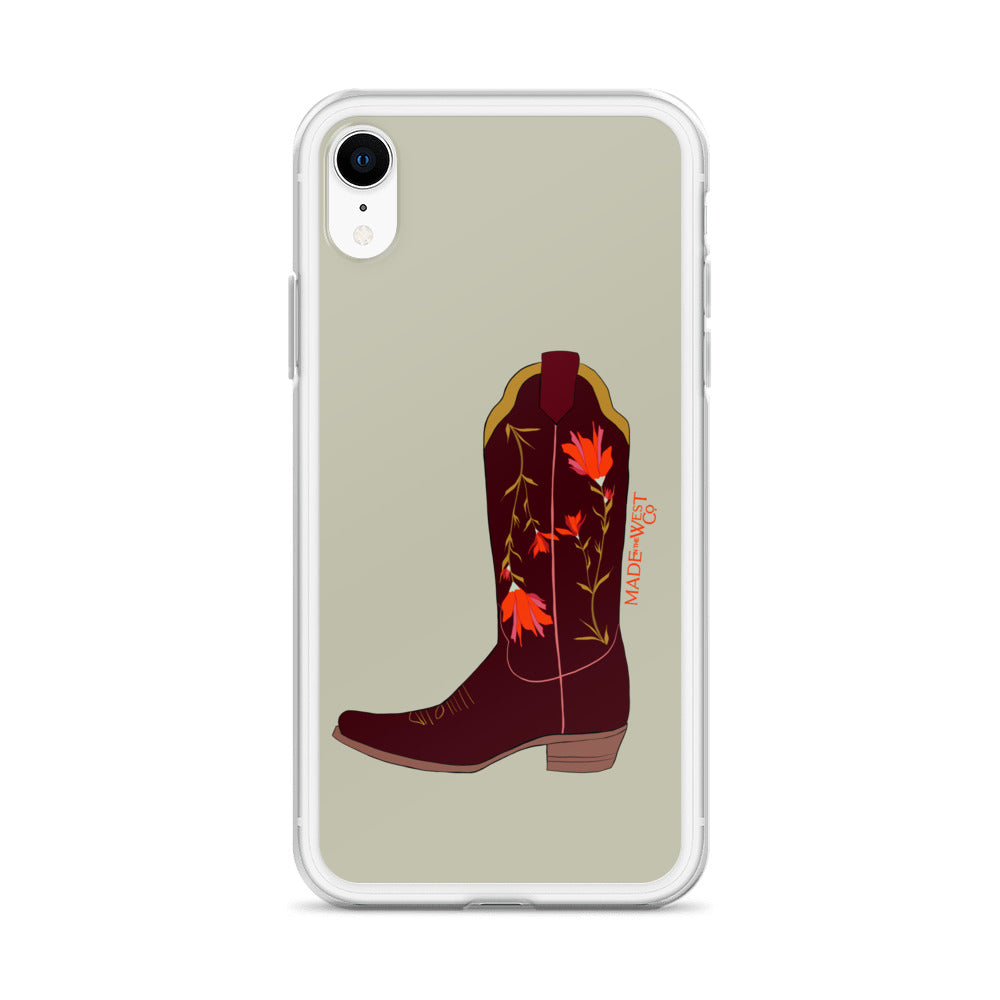 Sierra Cowgirl Boot Case for iPhone®