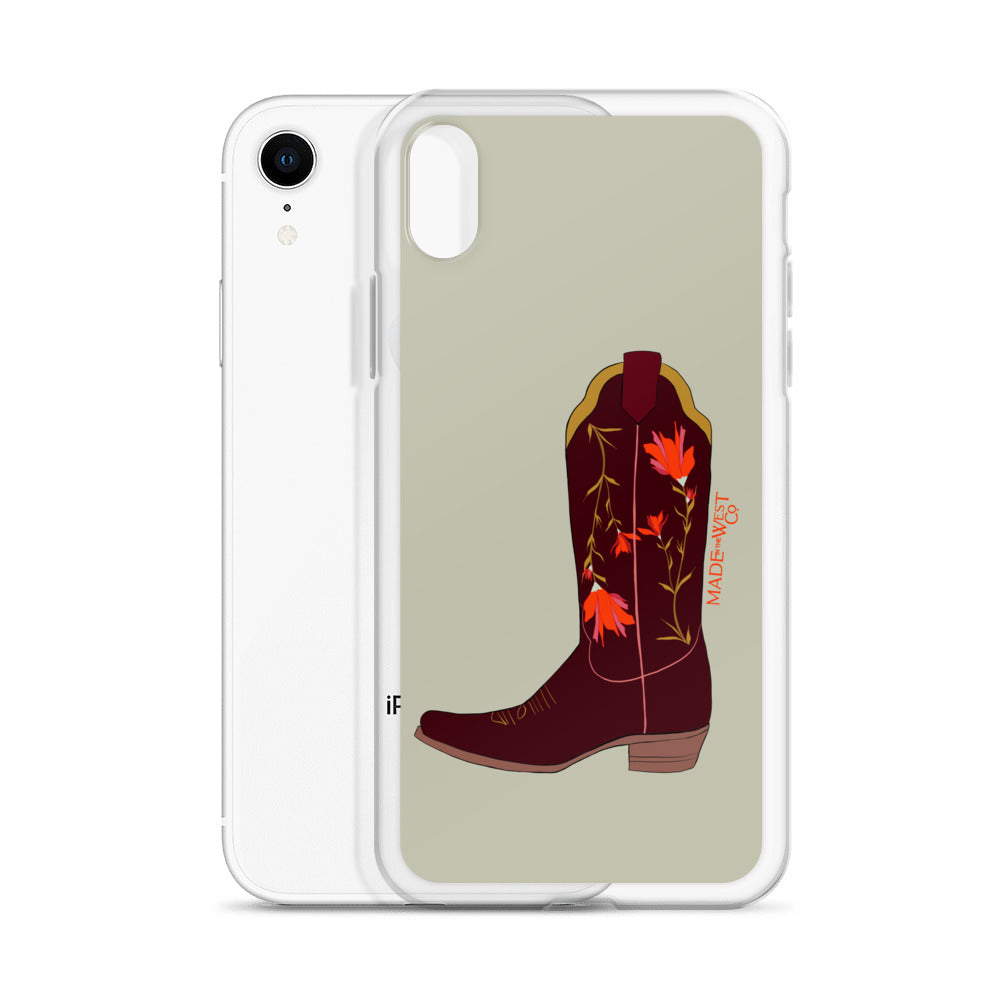 Sierra Cowgirl Boot Case for iPhone®