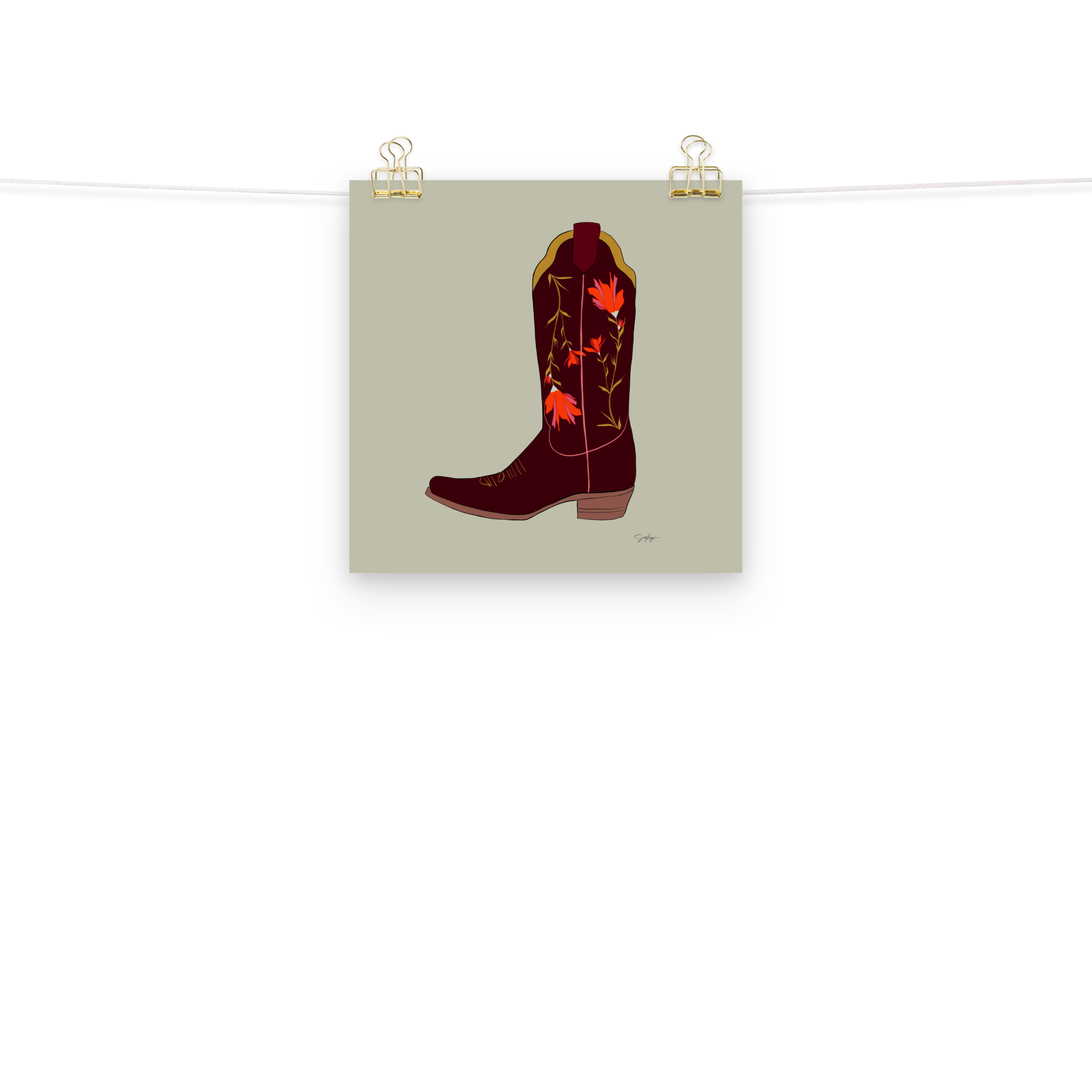 Sierra - Prairie Fire Cowgirl Boot