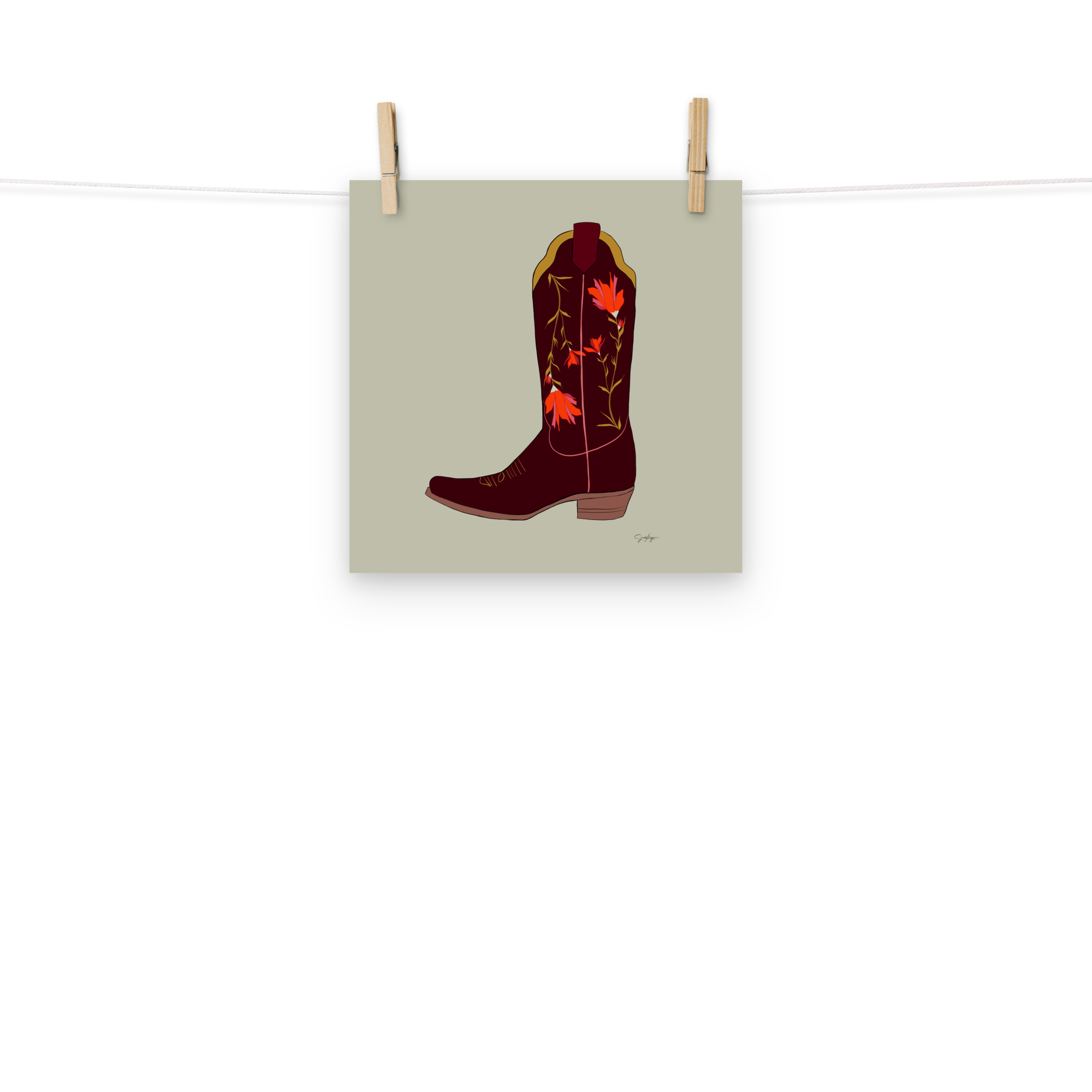 Sierra - Prairie Fire Cowgirl Boot