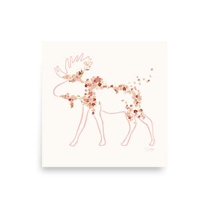 Josie - Wild Daisy Moose Print