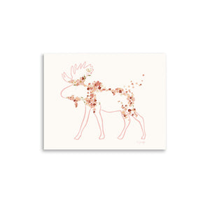 Josie - Wild Daisy Moose Print