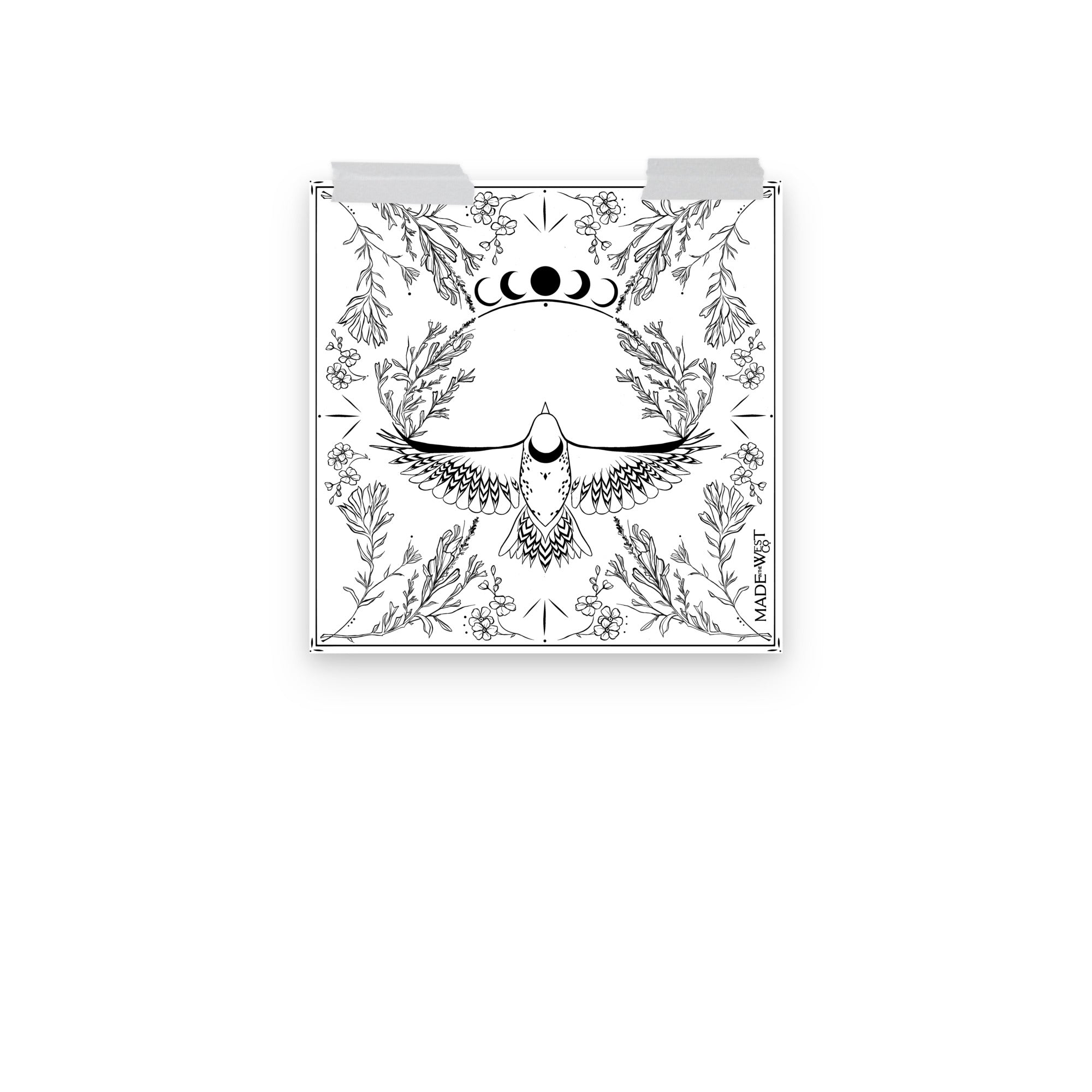 Moon Song - Meadowlark Bandana