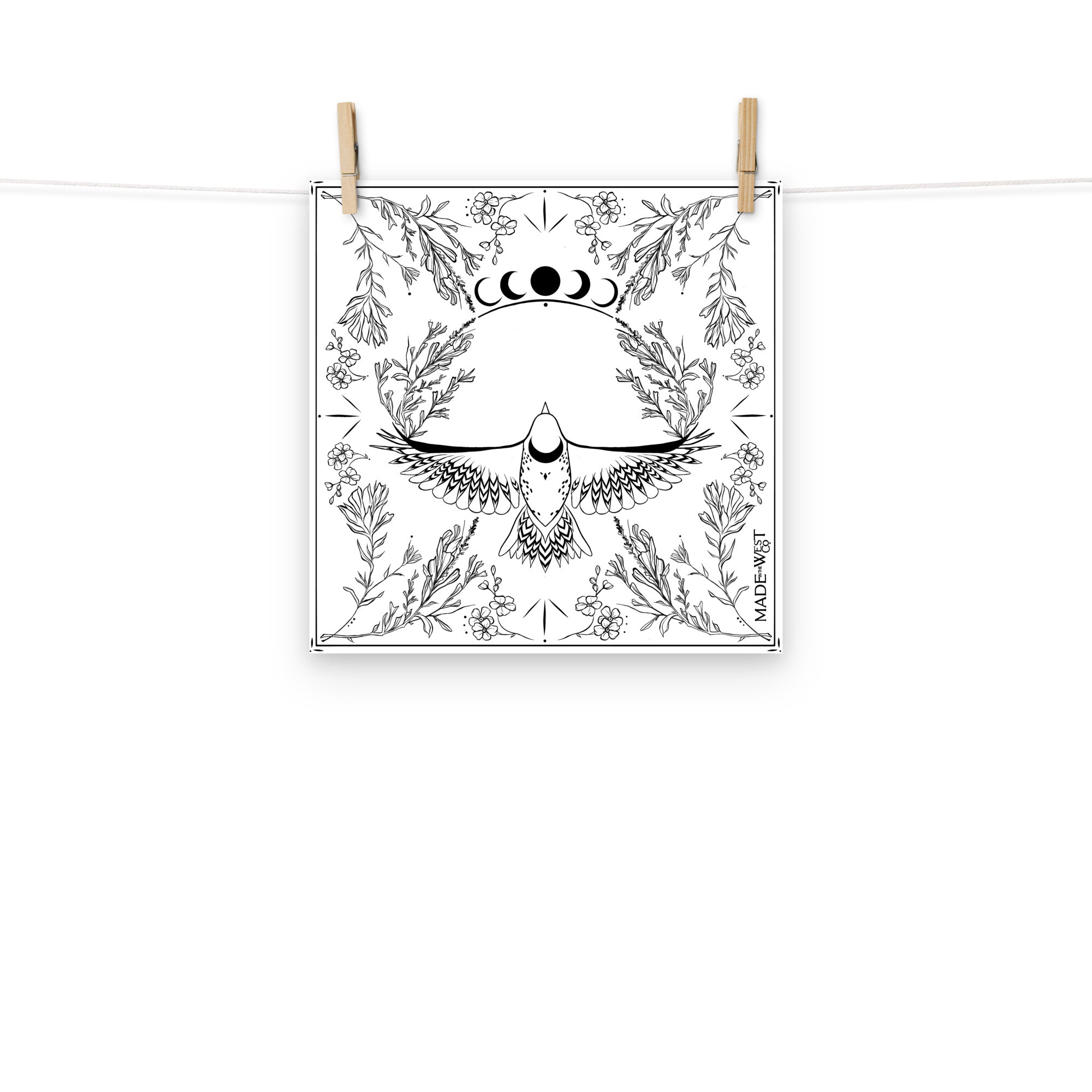 Moon Song - Meadowlark Bandana