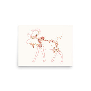 Josie - Wild Daisy Moose Print