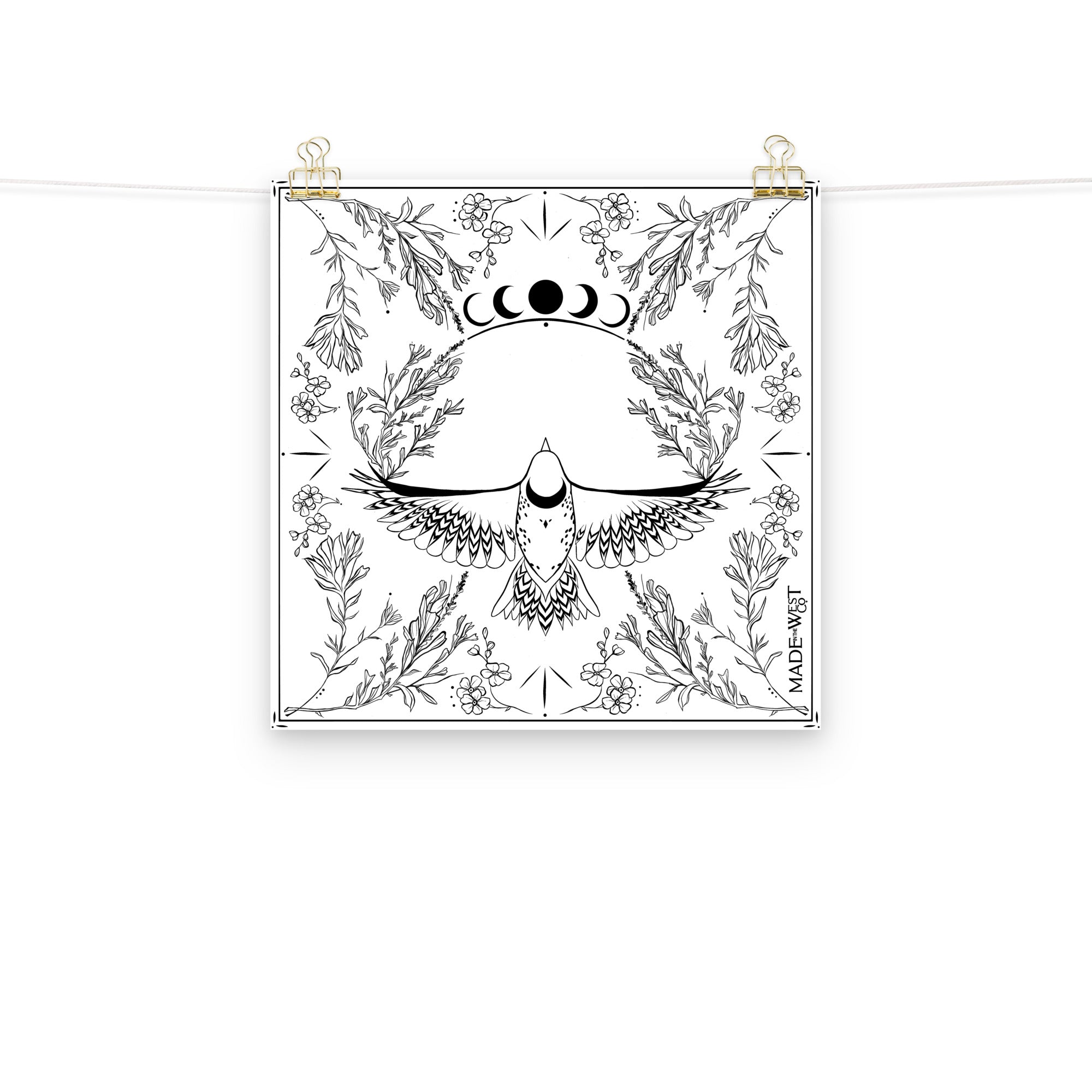 Moon Song - Meadowlark Bandana