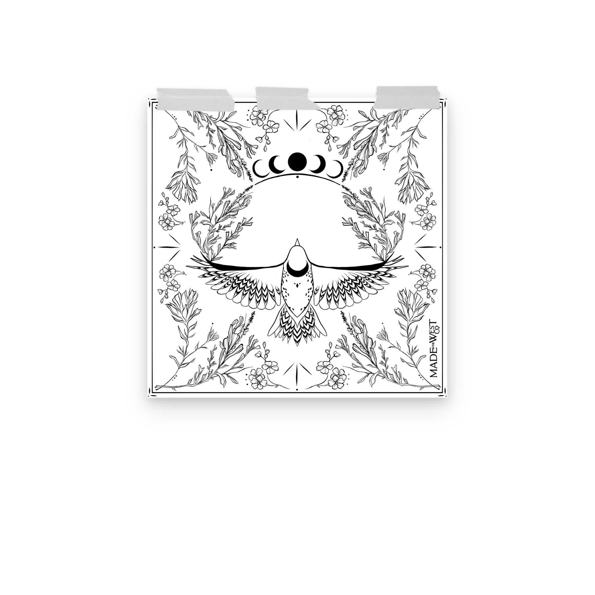 Moon Song - Meadowlark Bandana