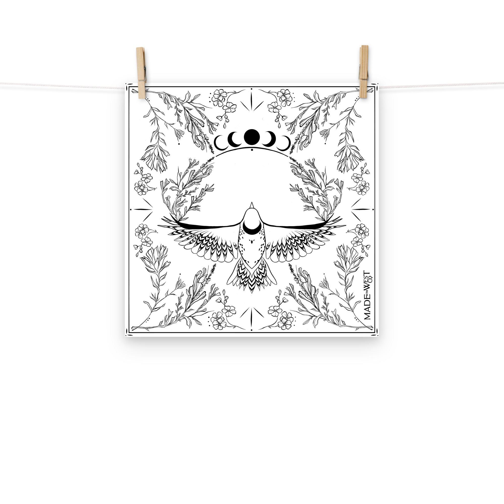 Moon Song - Meadowlark Bandana