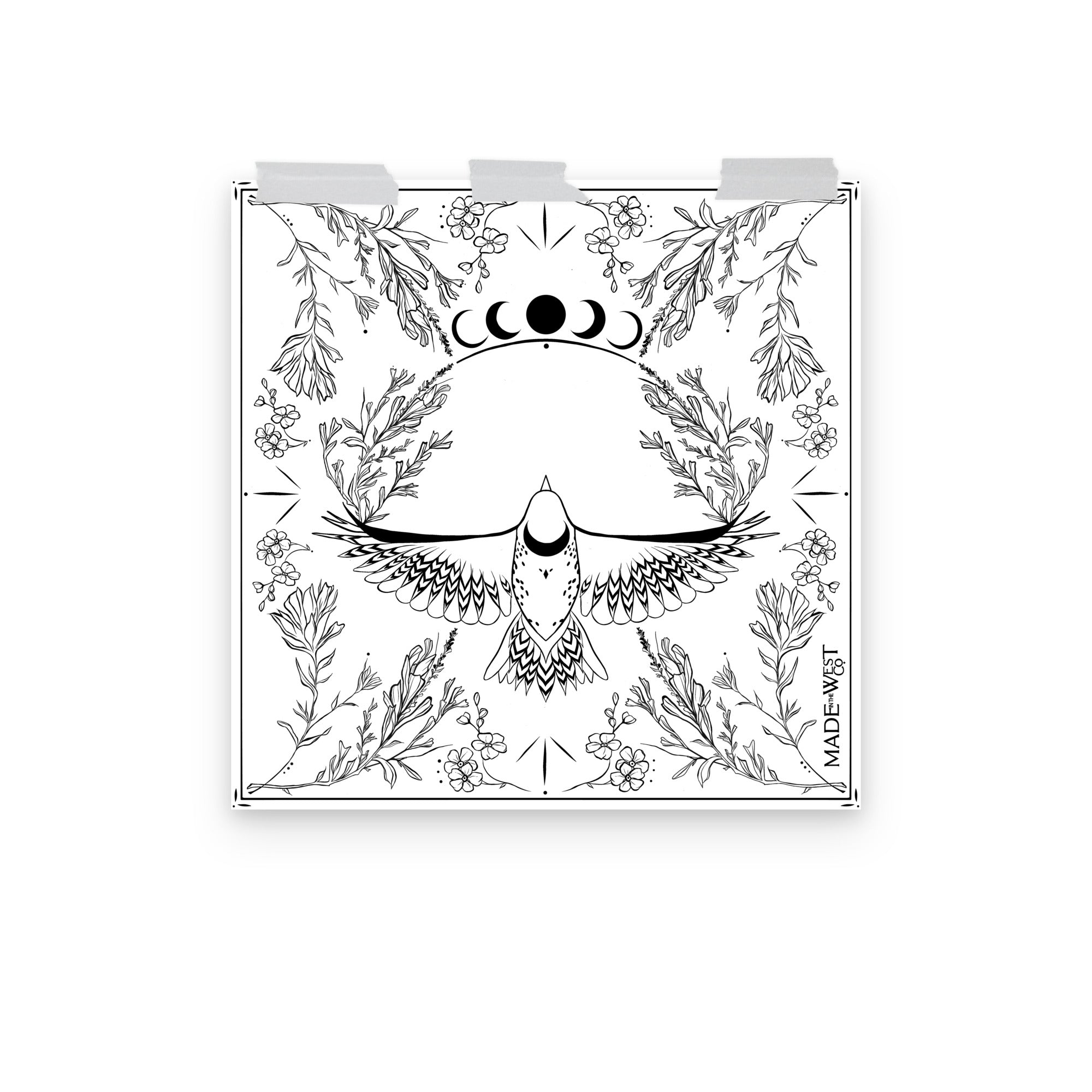 Moon Song - Meadowlark Bandana