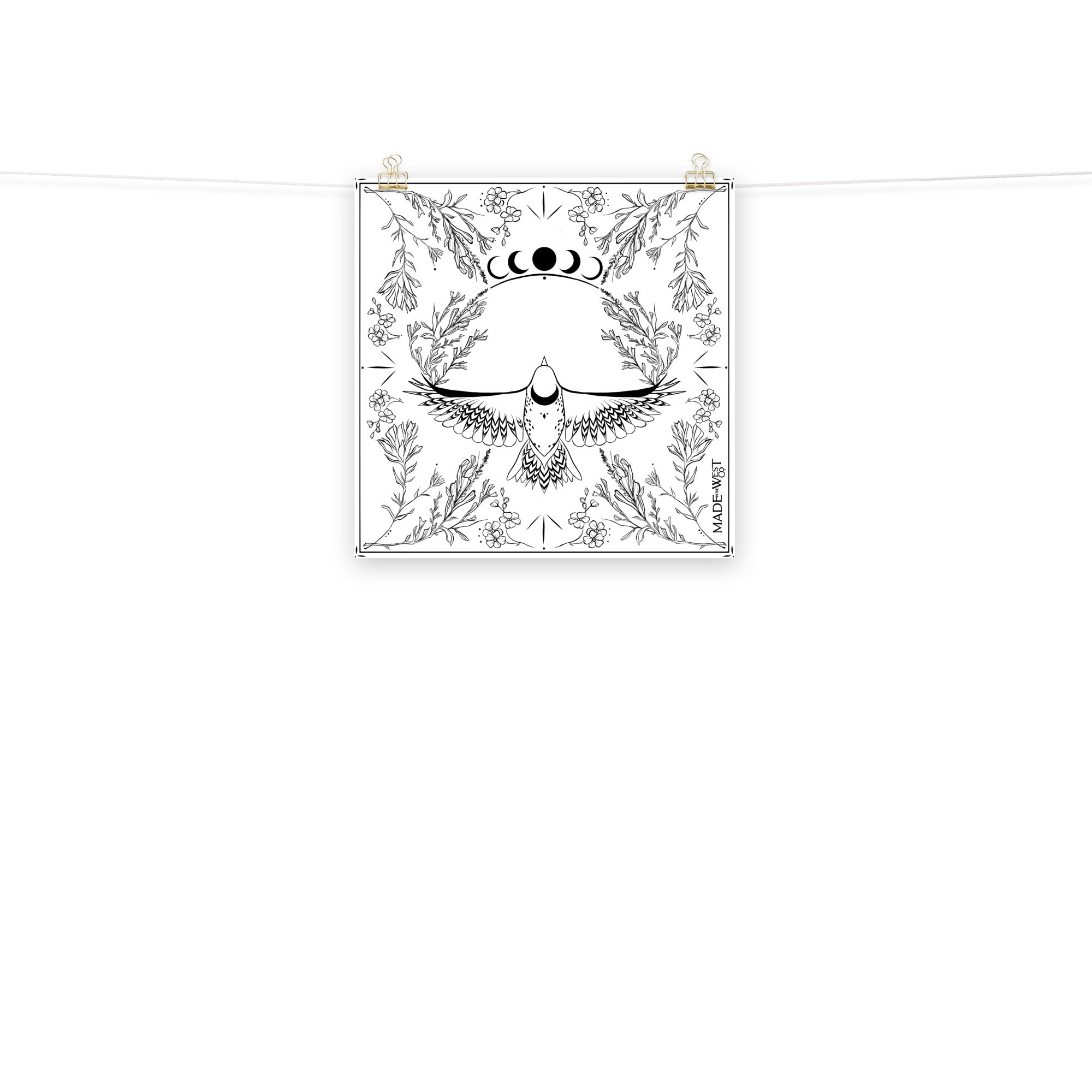 Moon Song - Meadowlark Bandana
