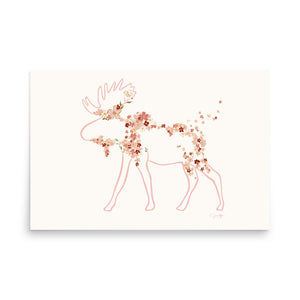 Josie - Wild Daisy Moose Print