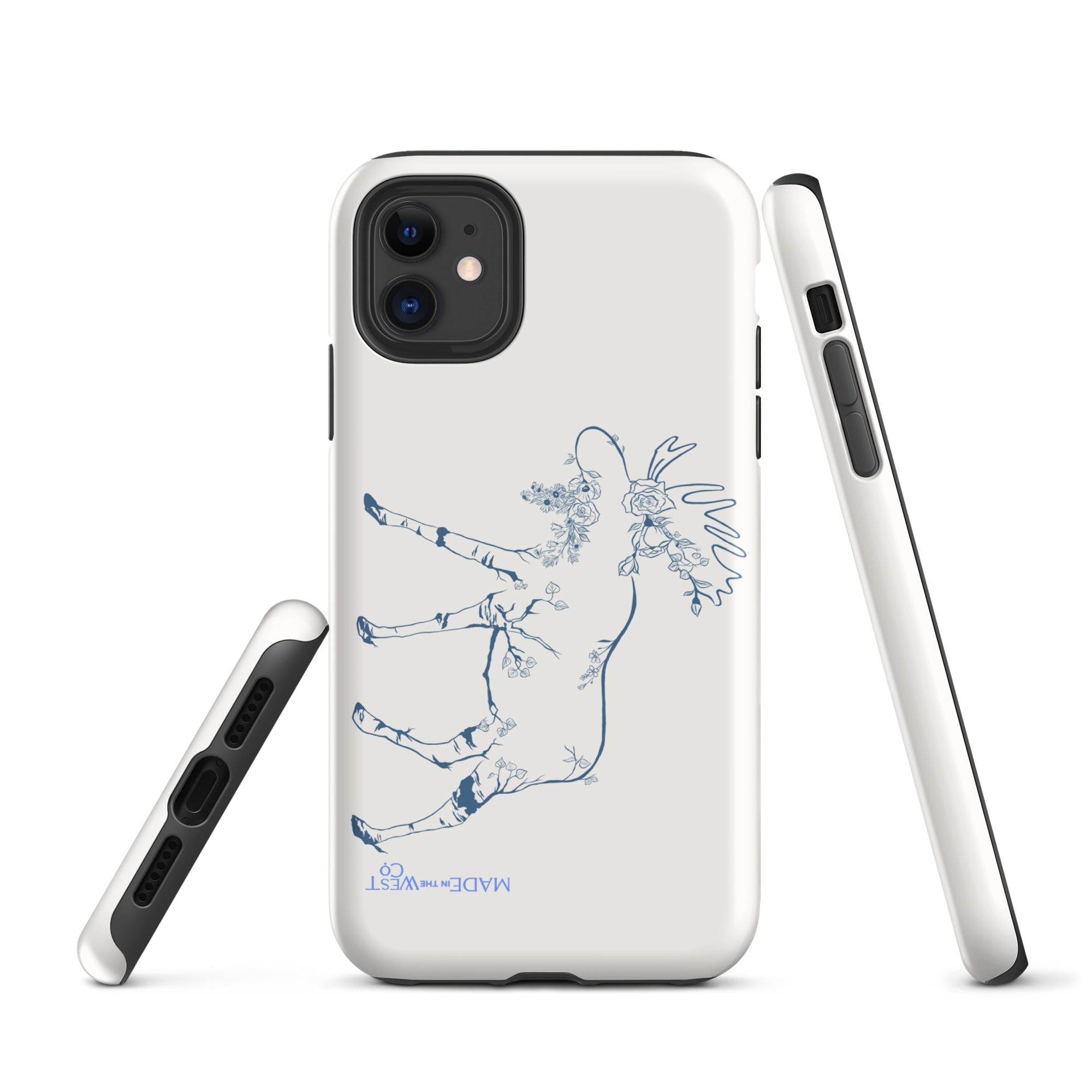 Willow Creek Wildflower Moose Tough Case for iPhone®