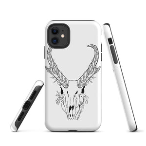 Sagebrush Antelope - Black/White Tough Case for iPhone®