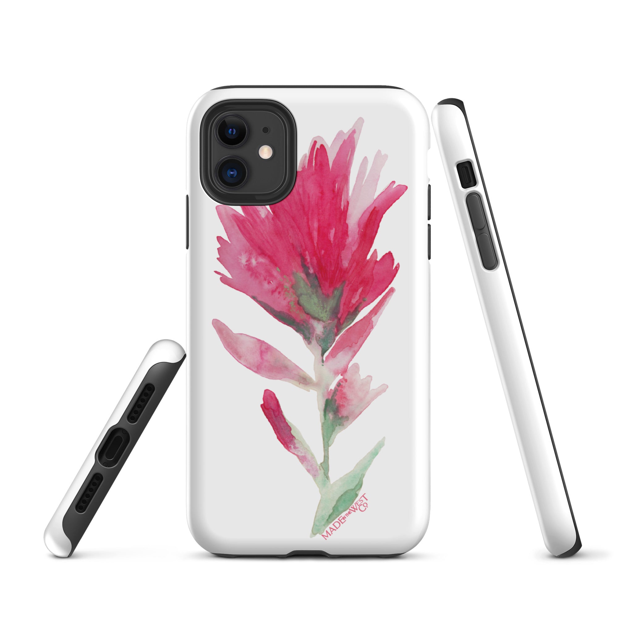 Pink Indian Paintbrush Tough Case for iPhone®