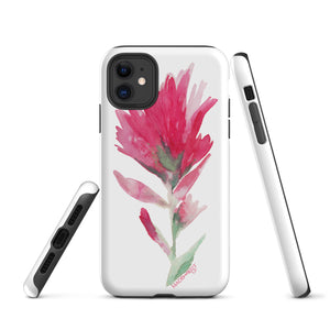 Pink Indian Paintbrush Tough Case for iPhone®