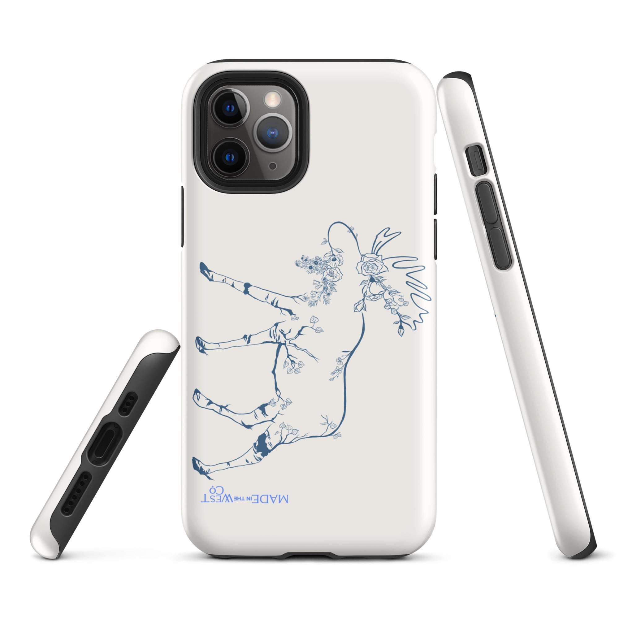 Willow Creek Wildflower Moose Tough Case for iPhone®