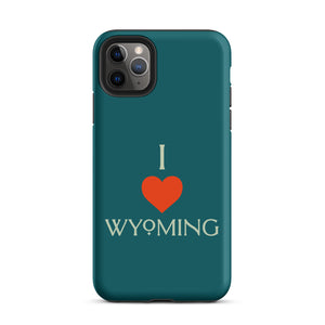 I ❤️ Wyoming Tough Case for iPhone®
