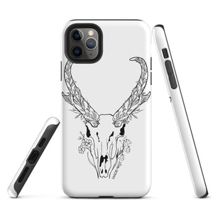 Sagebrush Antelope - Black/White Tough Case for iPhone®