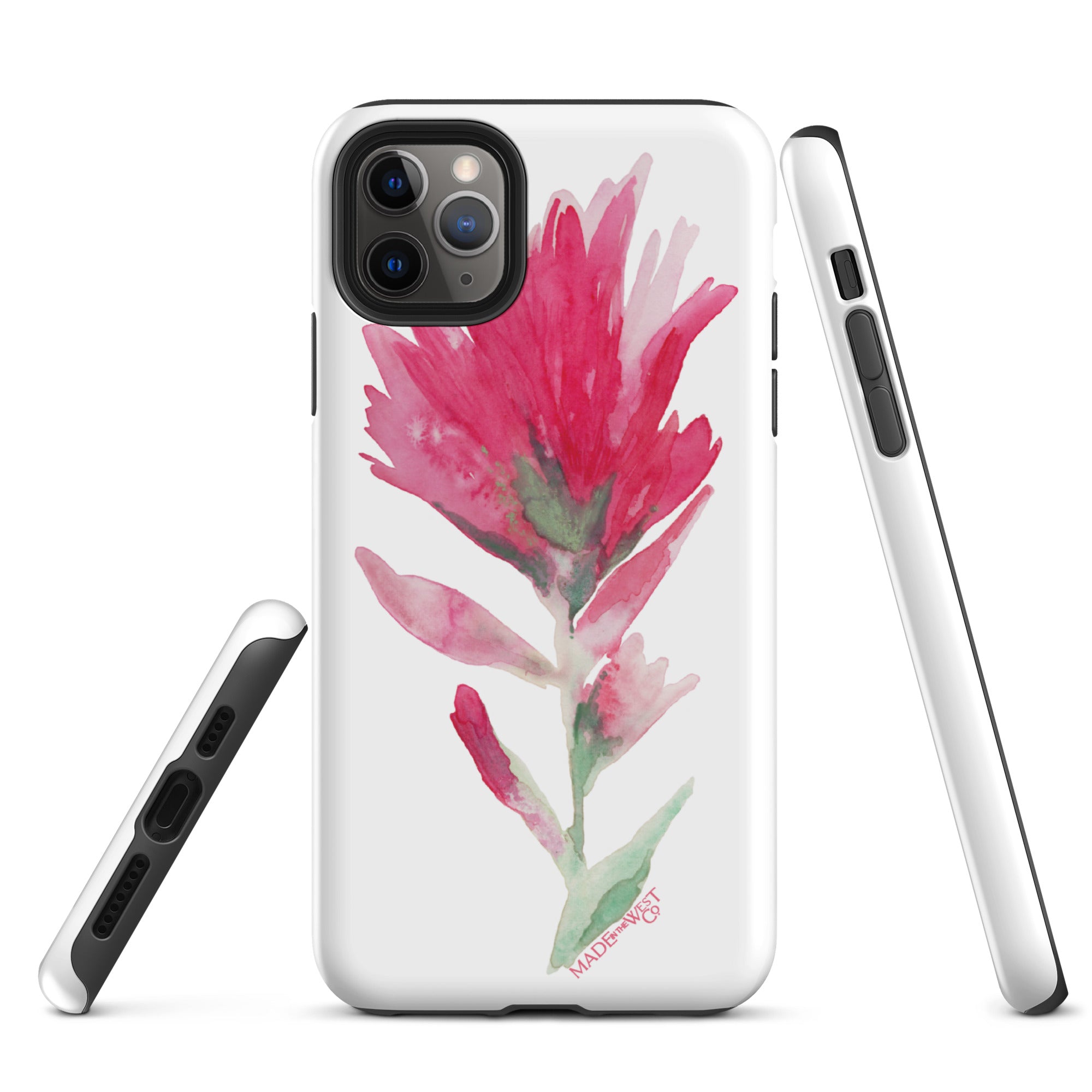 Pink Indian Paintbrush Tough Case for iPhone®