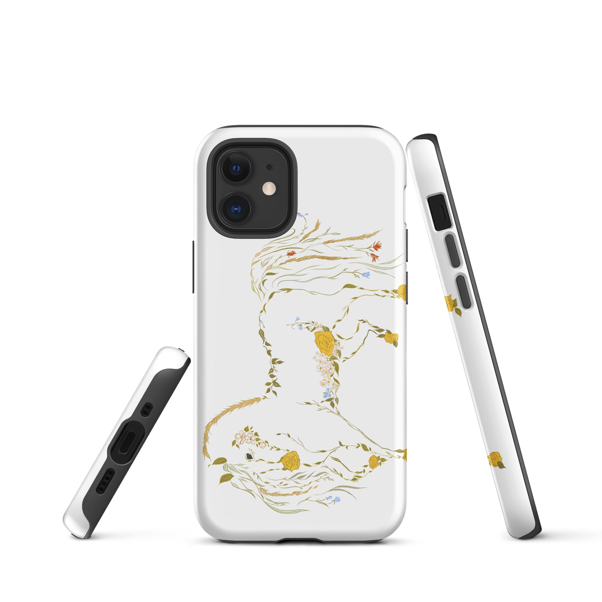 Belle - Floral Horse Tough Case for iPhone®