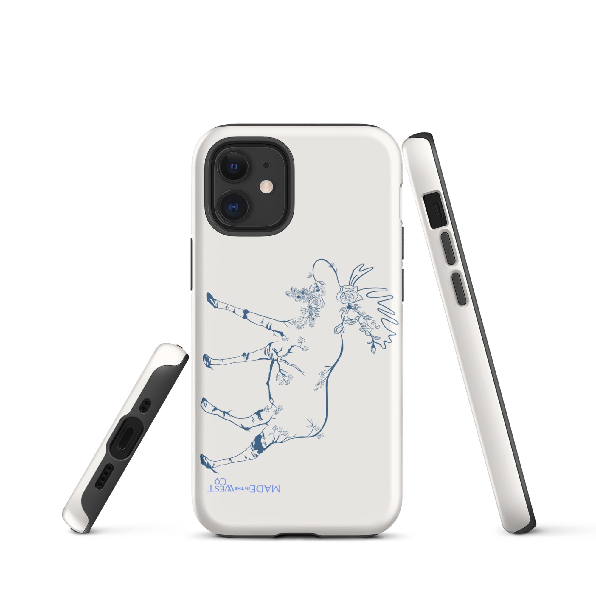 Willow Creek Wildflower Moose Tough Case for iPhone®