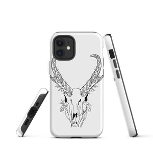 Sagebrush Antelope - Black/White Tough Case for iPhone®