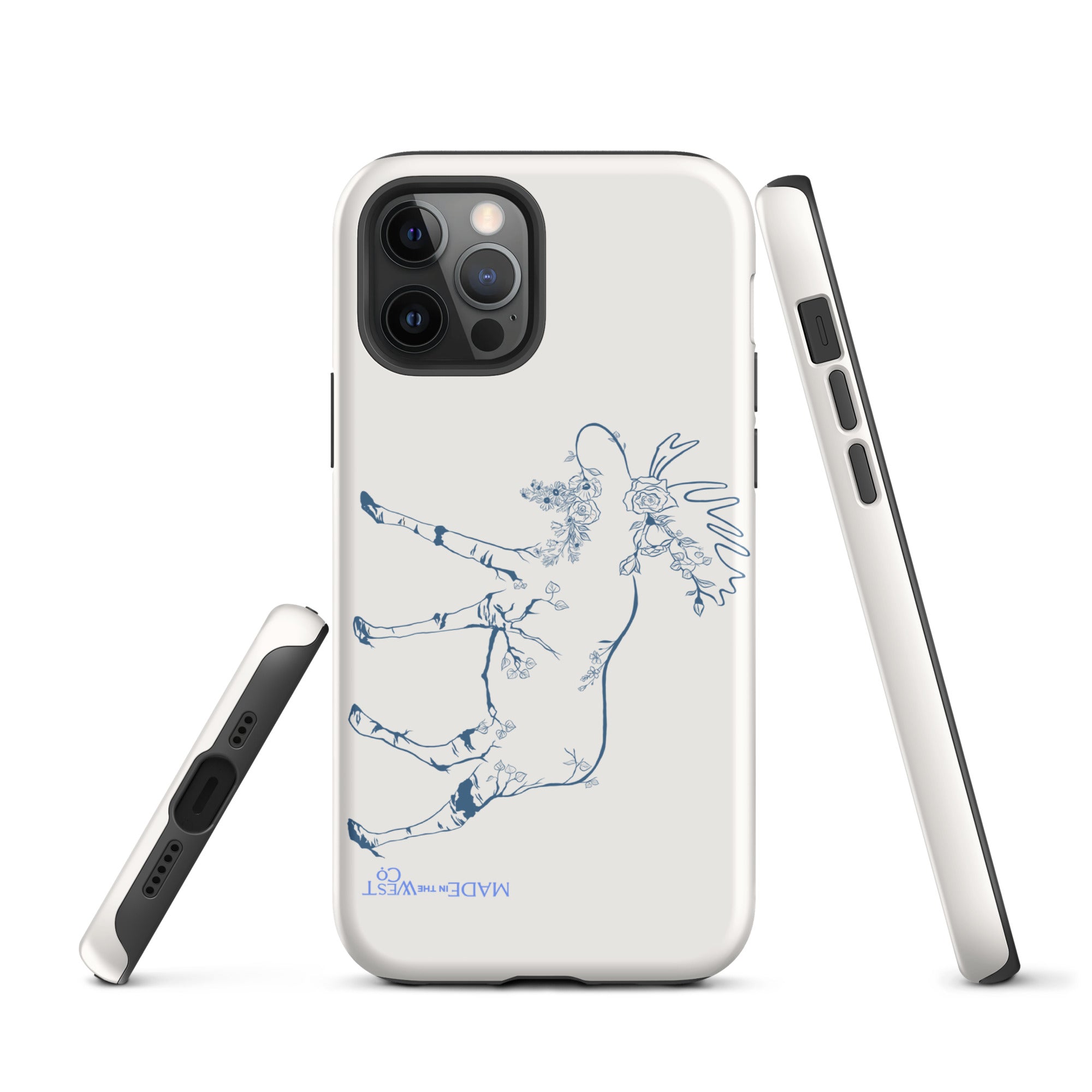 Willow Creek Wildflower Moose Tough Case for iPhone®