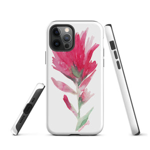 Pink Indian Paintbrush Tough Case for iPhone®